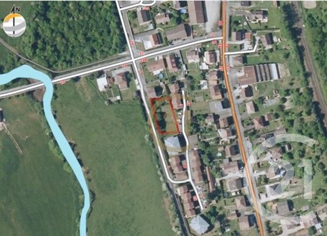terrain à vendre - 866.0 m2 - HERICOURT - 70 - FRANCHE-COMTE - Century 21 Agence Du Théâtre