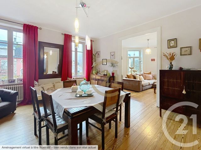 Appartement F6 à vendre - 6 pièces - 126.12 m2 - BELFORT - 90 - FRANCHE-COMTE - Century 21 Agence Du Théâtre