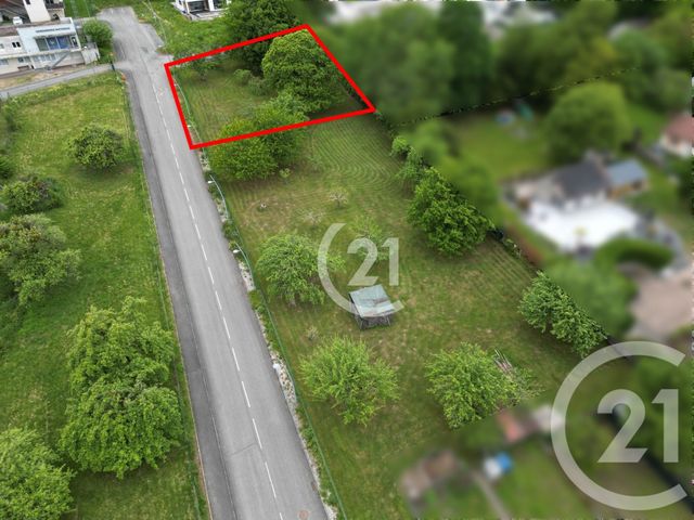 terrain à vendre - 1000.0 m2 - ETUPES - 25 - FRANCHE-COMTE - Century 21 Agence Du Théâtre