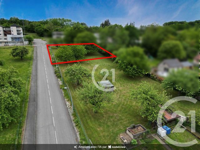 terrain à vendre - 1000.0 m2 - ETUPES - 25 - FRANCHE-COMTE - Century 21 Agence Du Théâtre